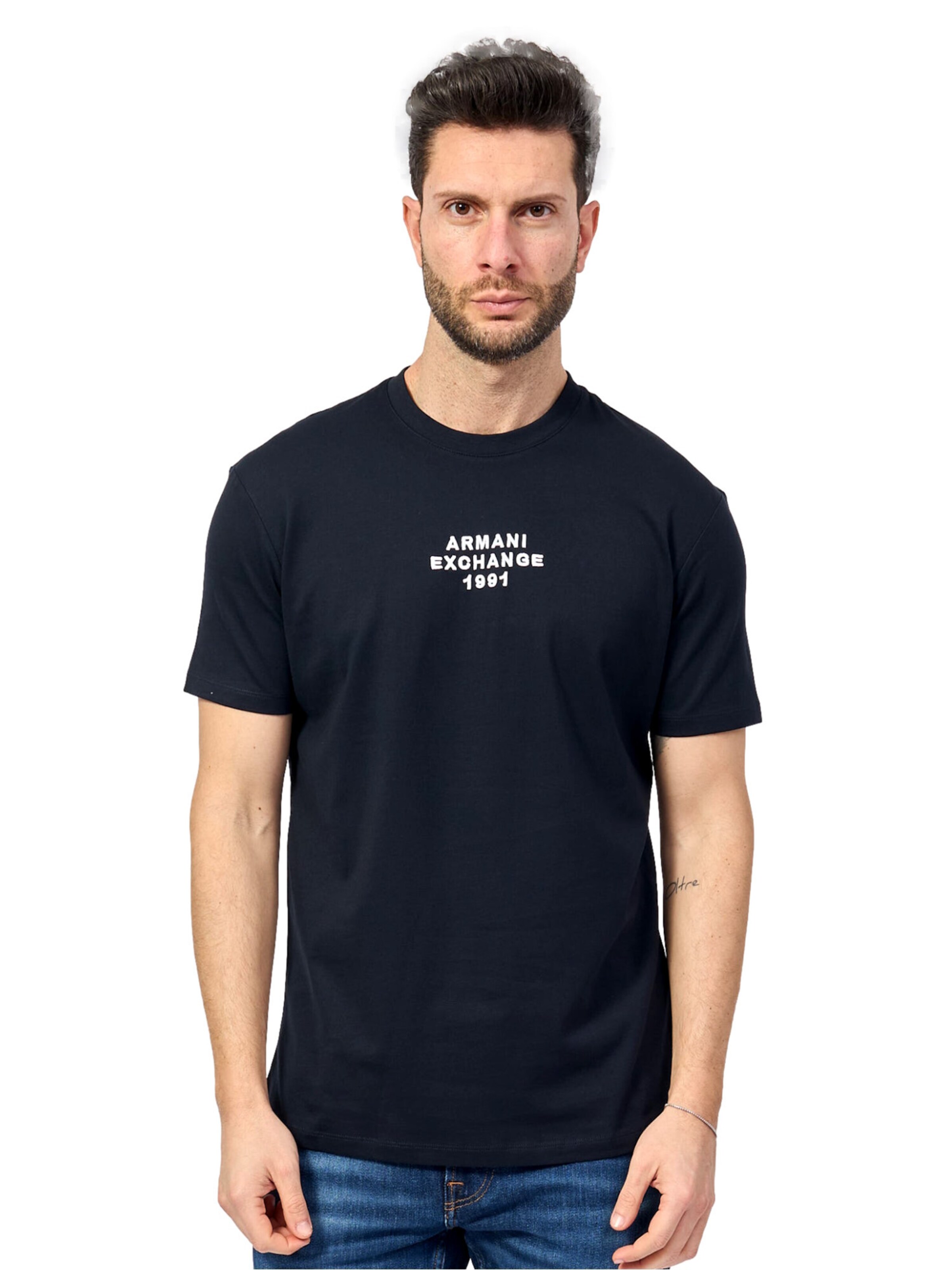 ARMANI EXCHANGE Bluser & t-shirts i blå: forside