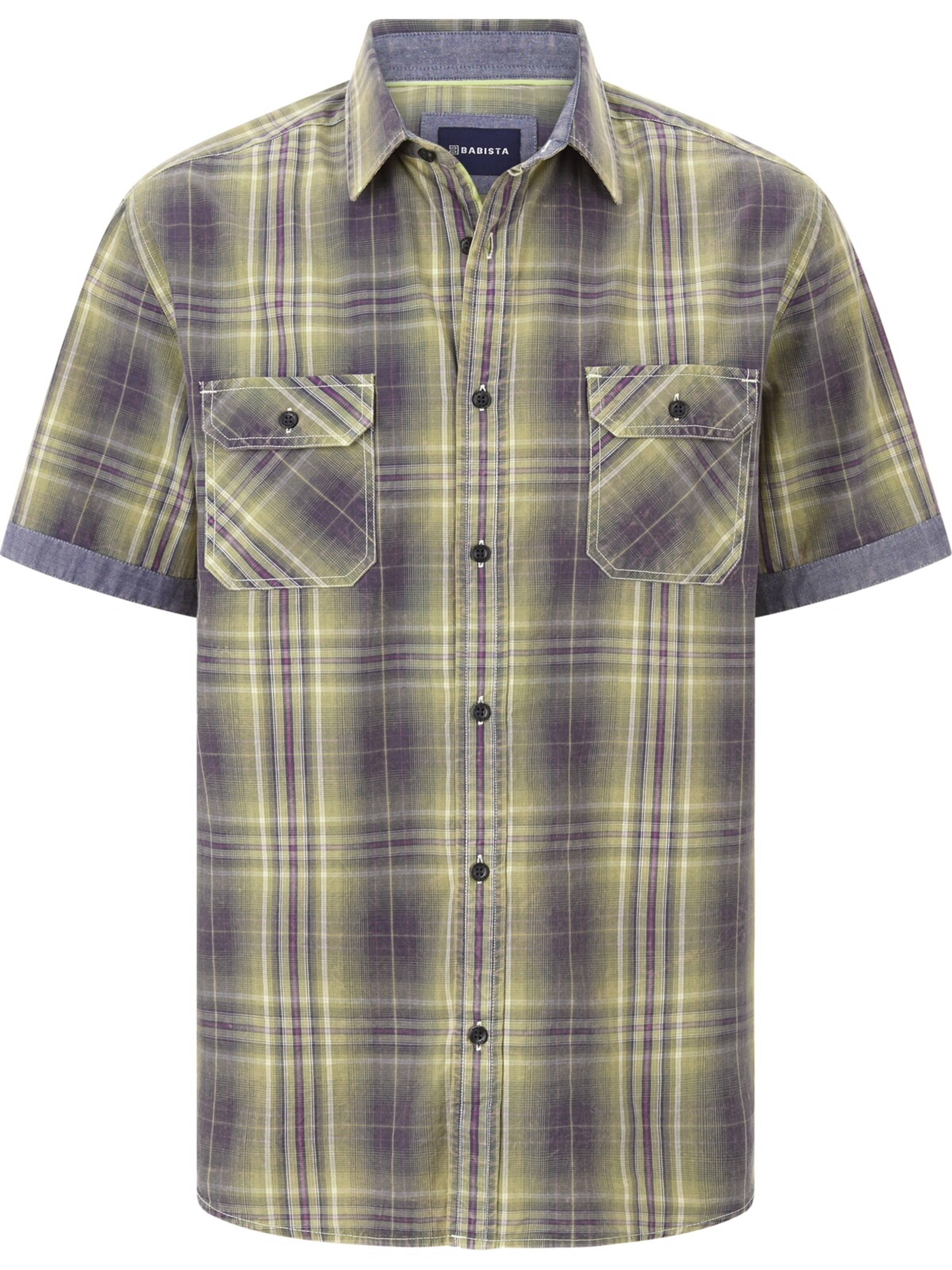 BABISTA Regular Fit Hemd 'Dartilo' in Gelb: Vorderseite