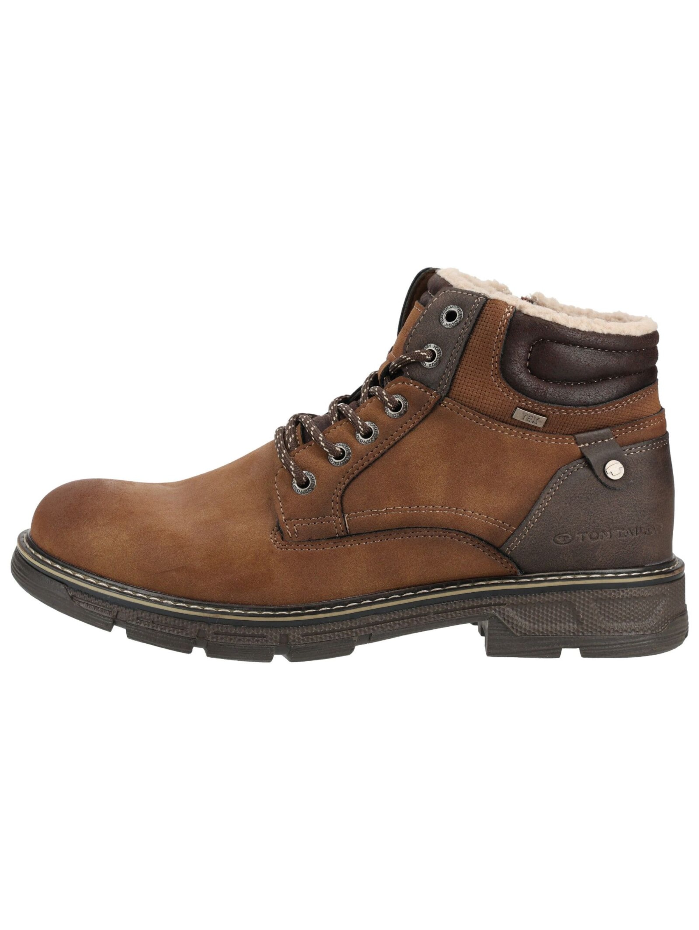Boots stringati di TOM TAILOR in marrone
