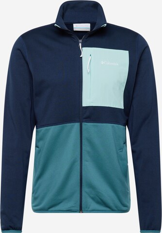 Veste outdoor COLUMBIA en bleu : devant