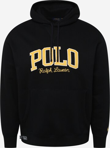 Polo Ralph Lauren Big & Tall Sweatshirt in Black: front