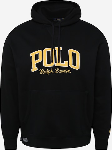 Polo Ralph Lauren Big & Tall Sweatshirt in Black: front