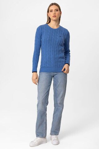 DENIM CULTURE Sweater 'KENDALL' in Blue