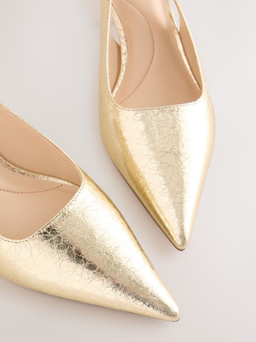 Next Slingpumps 'Forever Comfort' in Goud