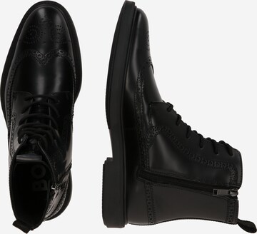 BOSS Black - Botas com atacadores 'Larry' em preto