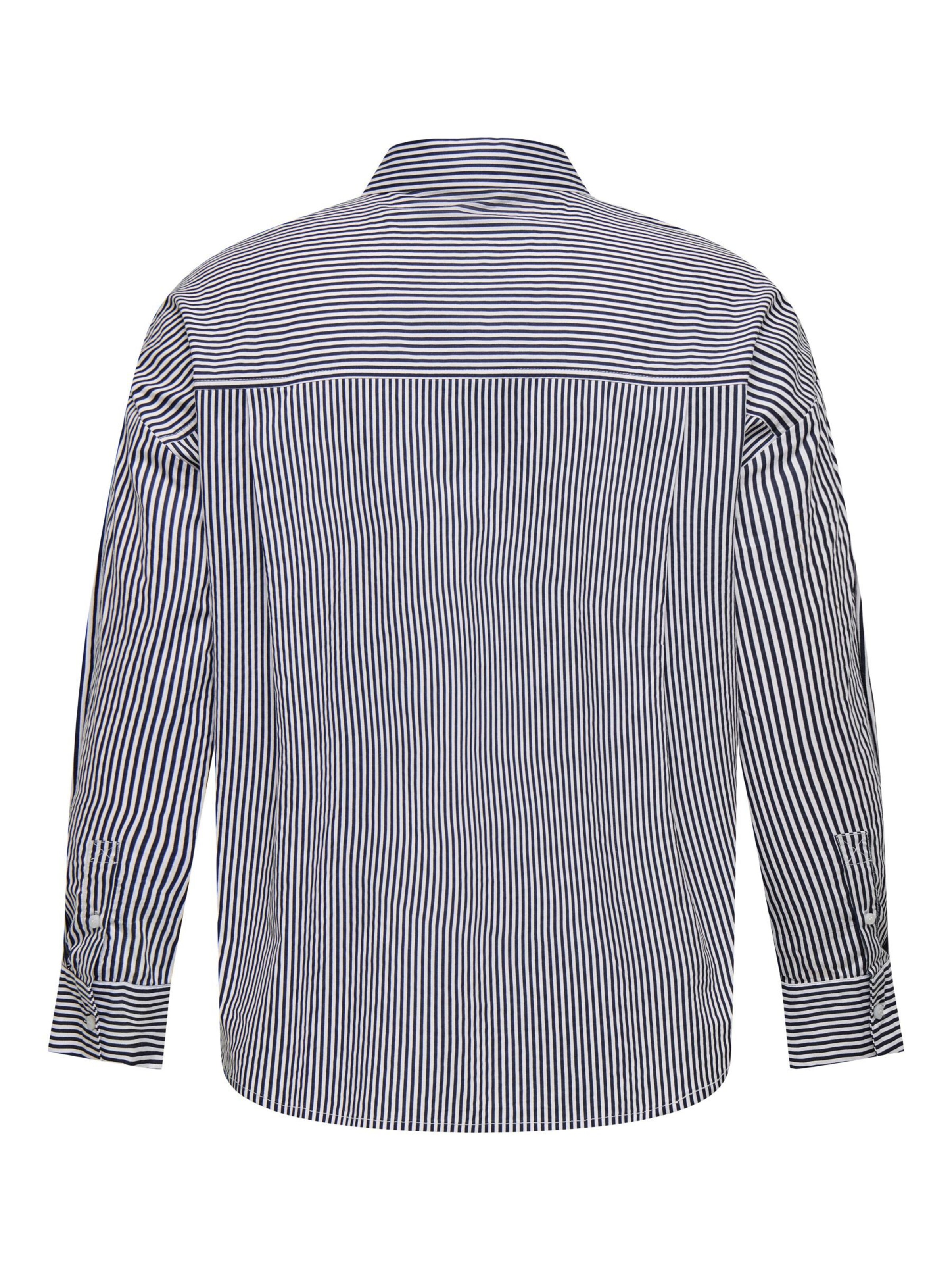 ONLY Carmakoma Blouse 'CARKARIN ' in Blauw