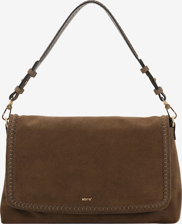 ABRO Shoulder Bag 'SIGNATURE' in Green: front