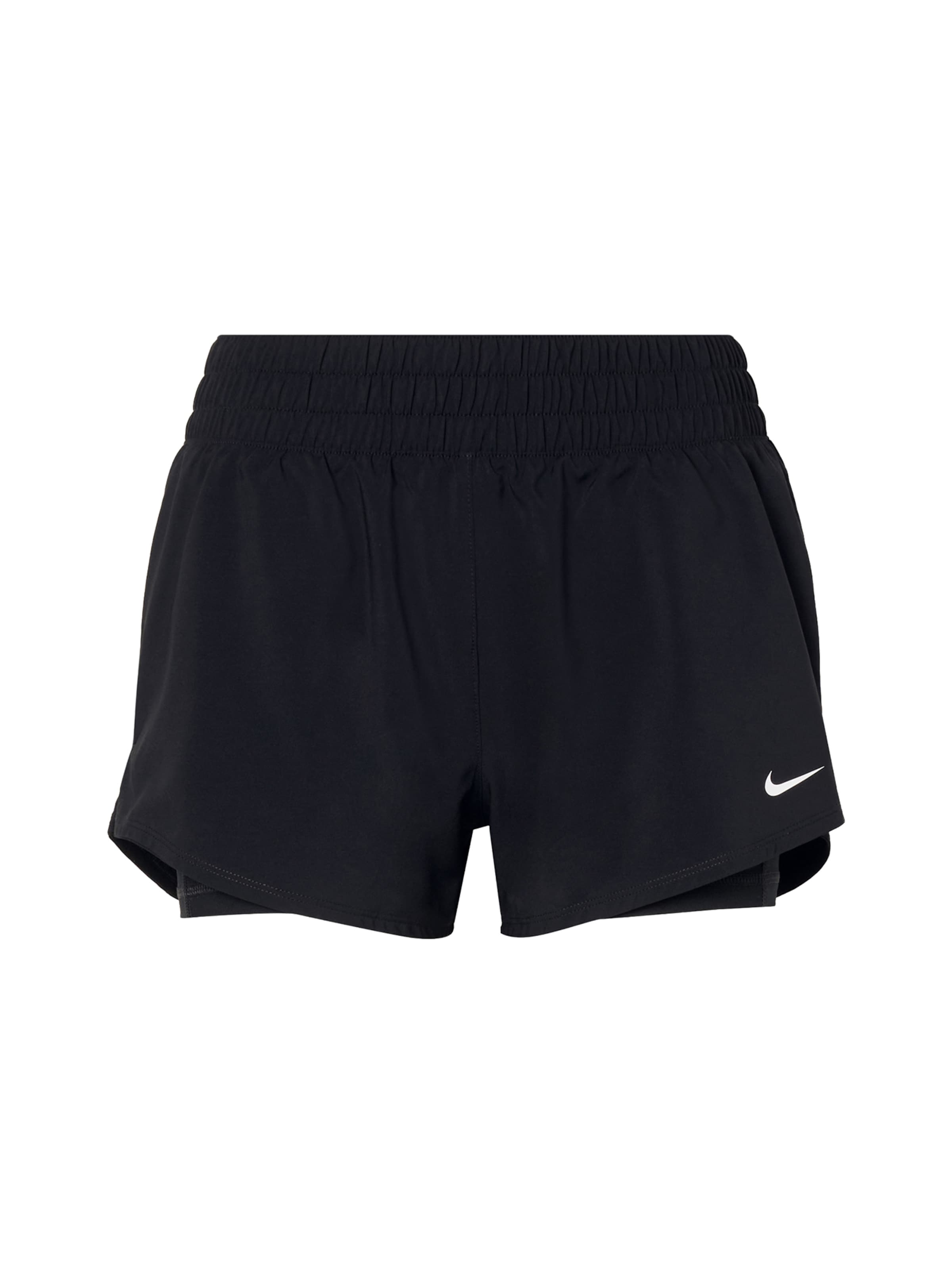 NIKE Regular Sports trousers 'ONE' in Black: front