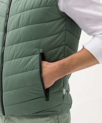 BRAX Vest 'Matt' in Green