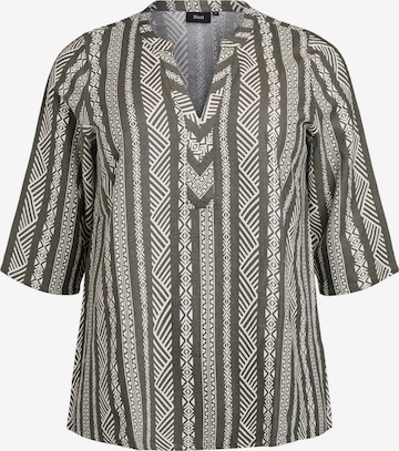 ZizziBluza 'VBITTEN' - zelena boja: prednji dio