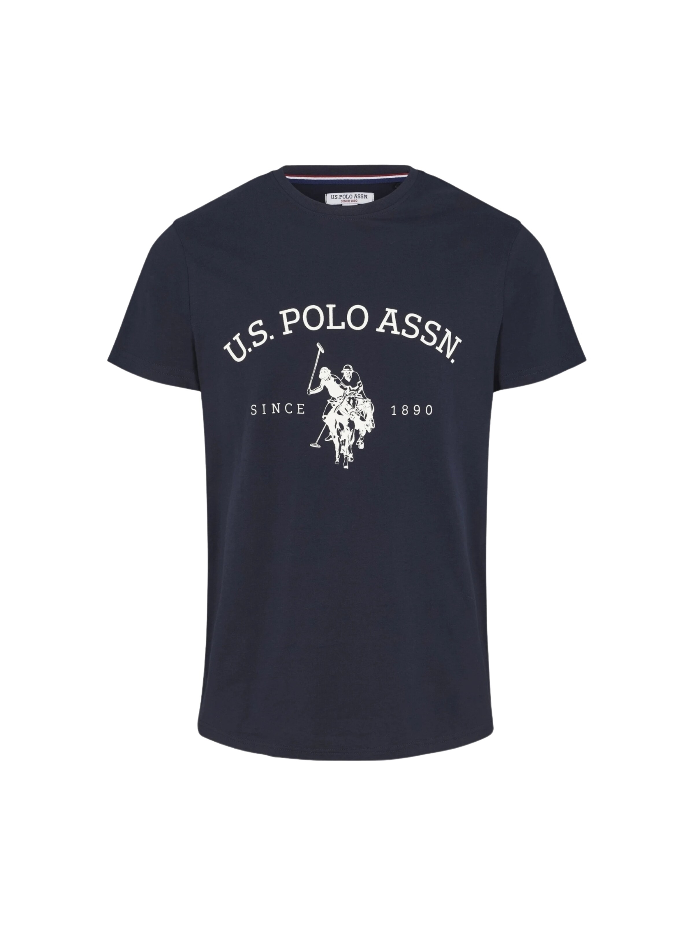 U.S. POLO ASSN. Shirt 'Archibald' in Blauw: voorkant