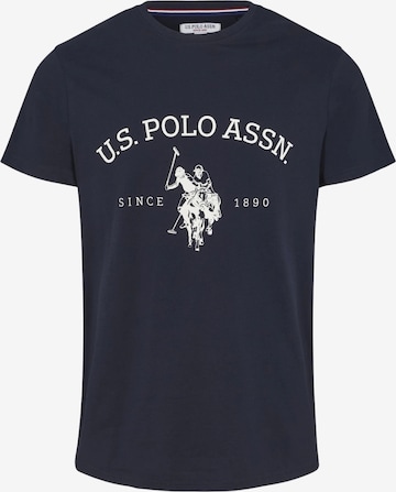 U.S. POLO ASSN. Shirt 'Archibald' in Blauw: voorkant