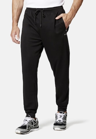 Effilé Pantalon Stooker Men en noir : devant