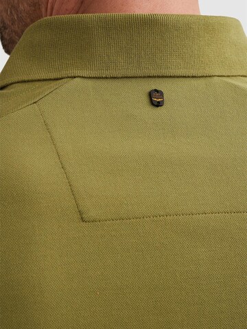PME Legend Shirt 'Polo shirt in piqué with stretch and flight pocket' in Green