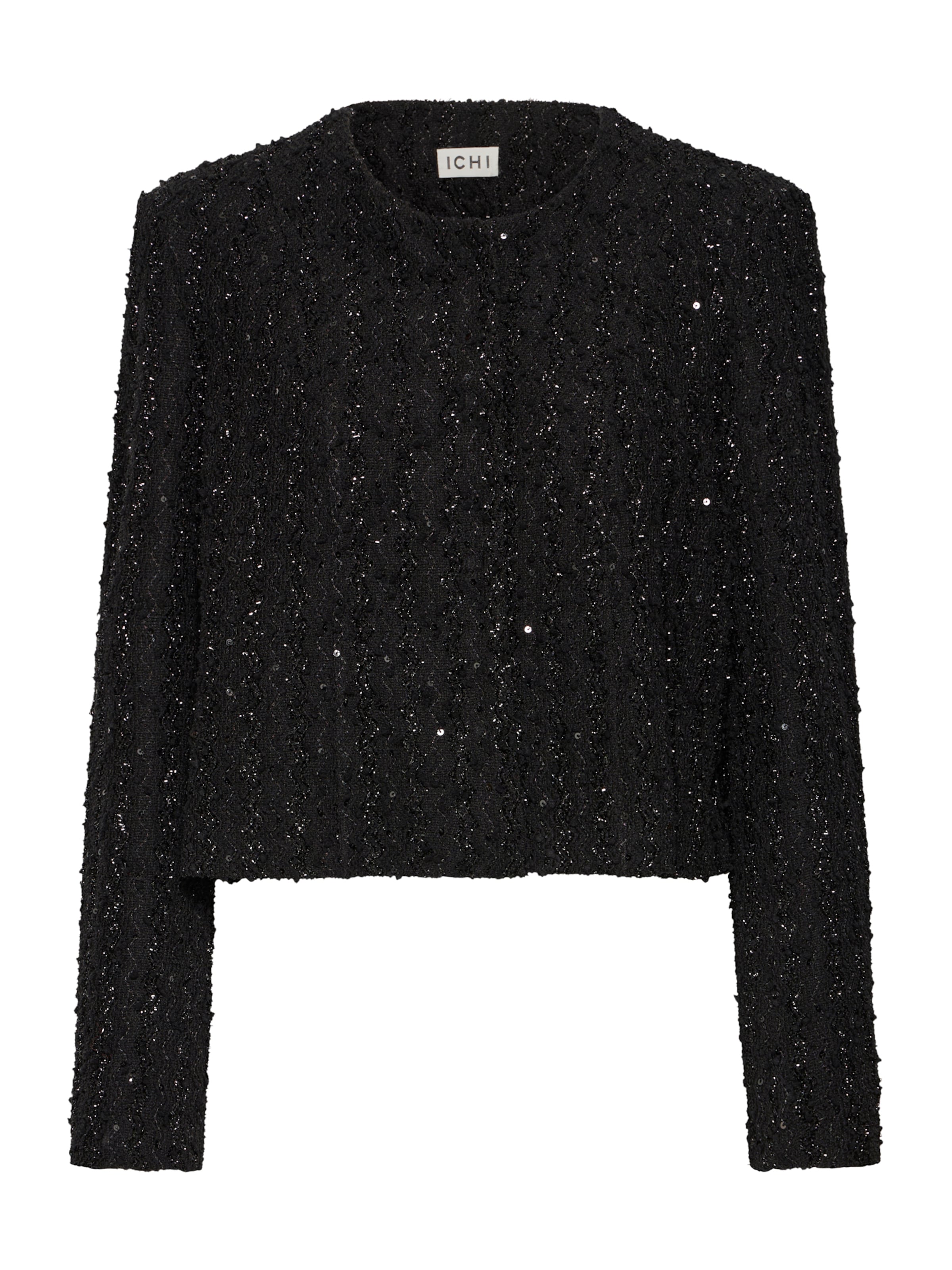 ICHI Blazer 'IHNinky' in Black: front