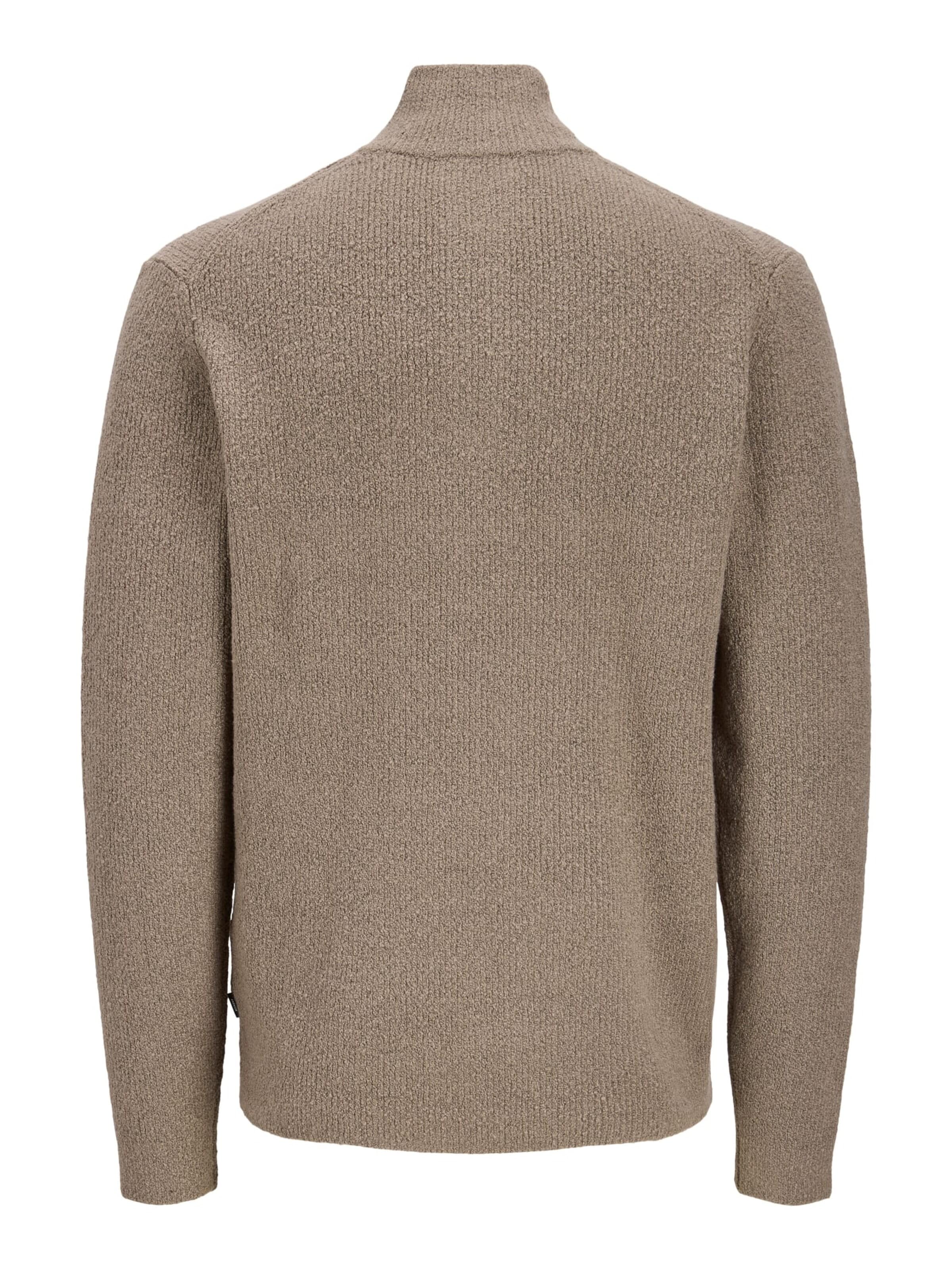 JACK & JONES Sweater 'Wesley' in Brown
