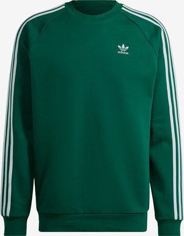 ADIDAS ORIGINALS - Sweatshirt 'Adicolor Classics 3-Stripes' em verde: frente