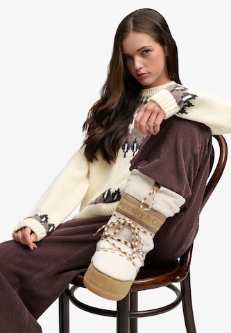 Superdry & Co Laarzen in Beige
