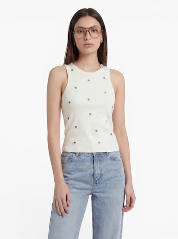VERO MODA Топ 'VMNAJA' в Белый: спереди