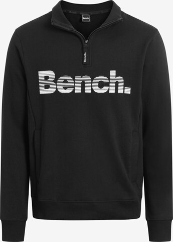 BENCH Sweatshirt 'Plinth' in Schwarz: predná strana