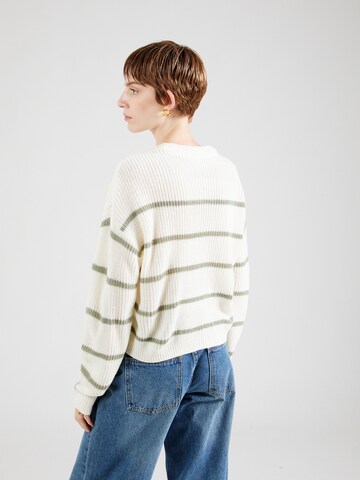 QS Pullover in Weiß