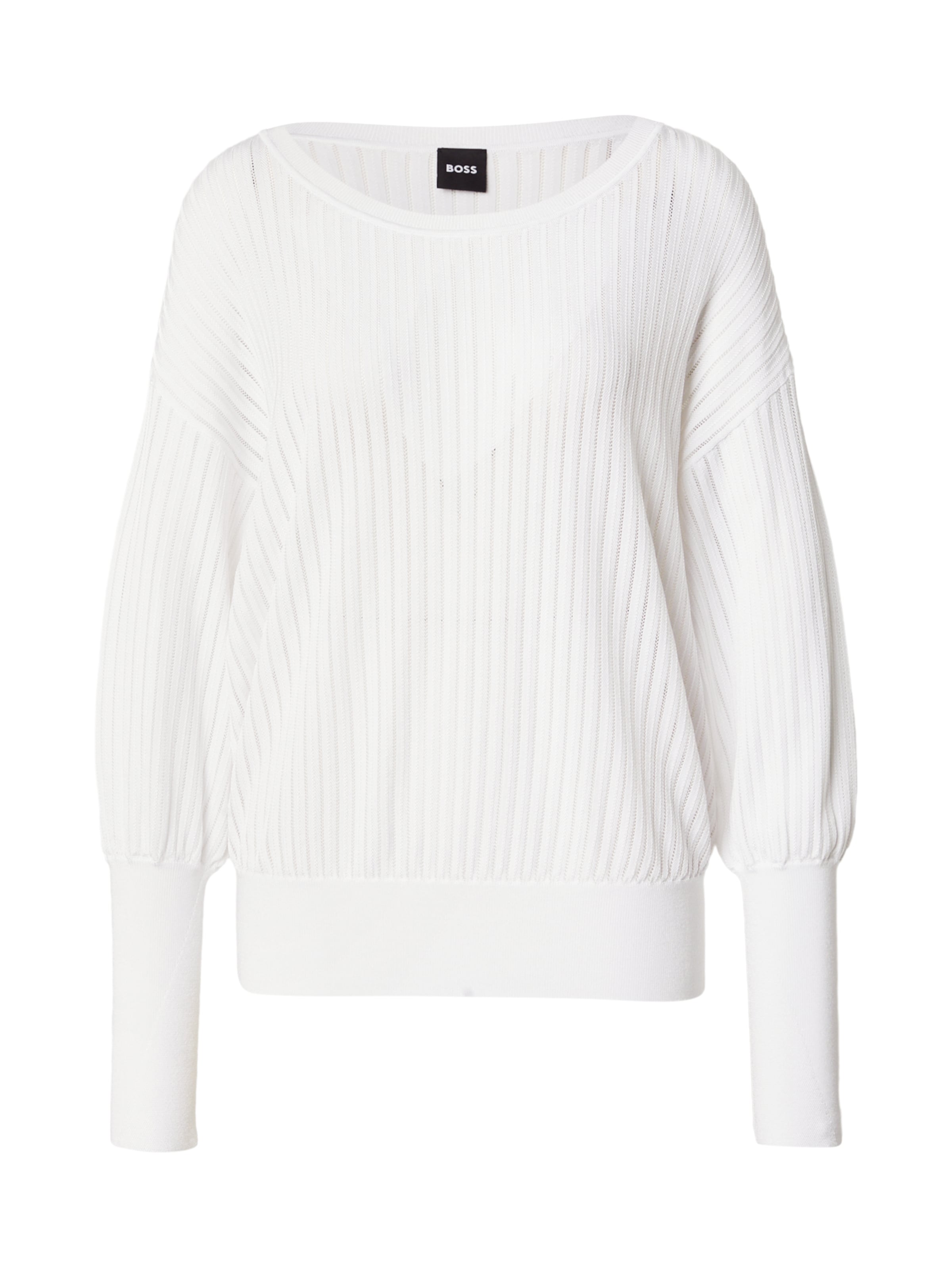 Pullover &#x27;Fallonia&#x27; di BOSS in bianco: frontale