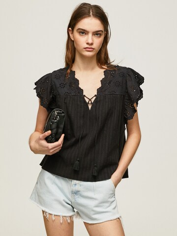 Pepe Jeans Bluse 'Anaise' in Schwarz