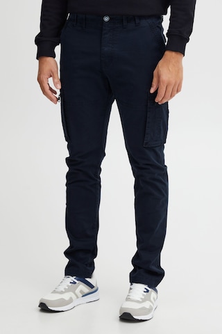 INDICODE JEANS Regular Cargo Pants 'Cargas' in Blue: front