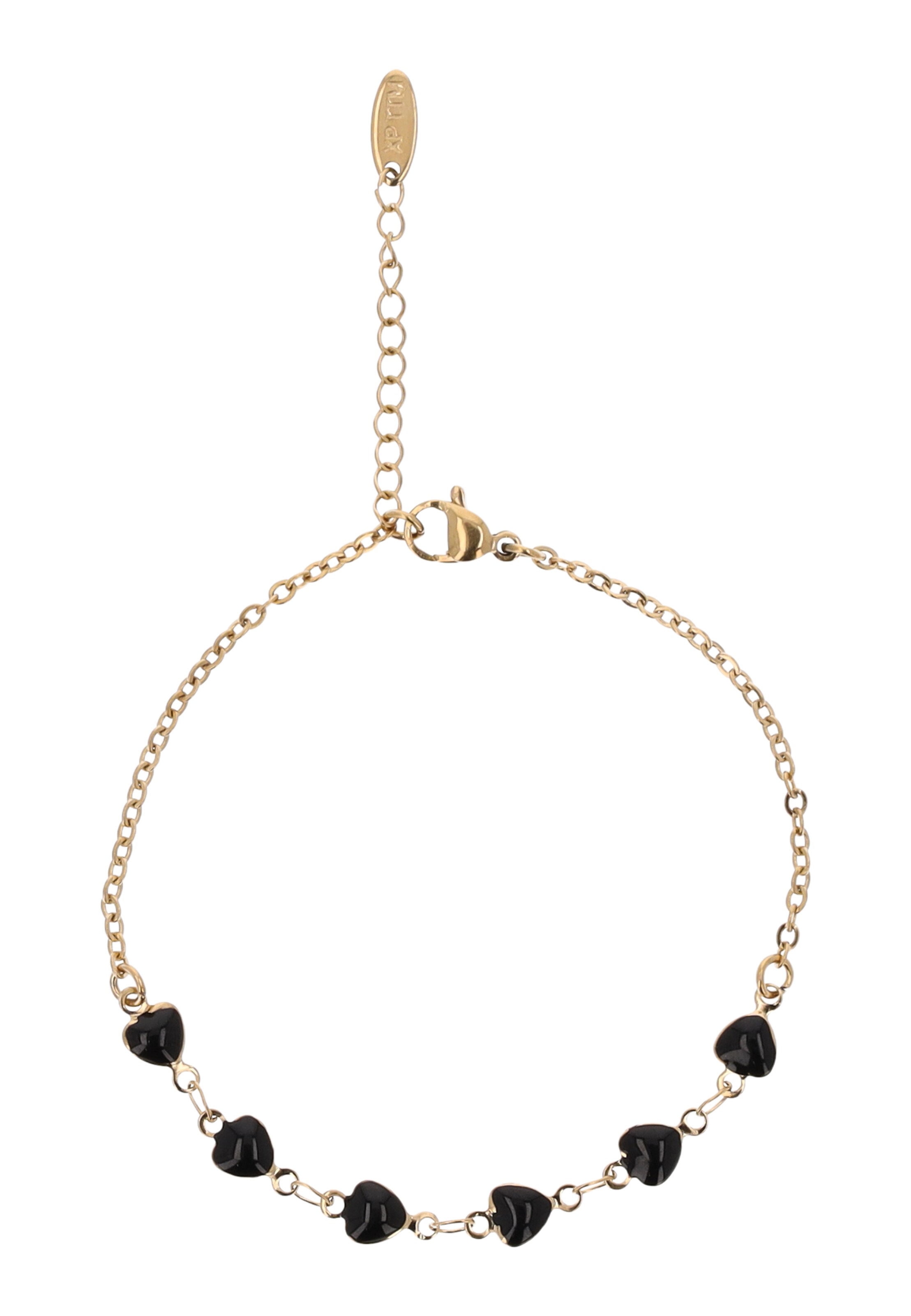 Bracelet myMo ROCKS en or : devant