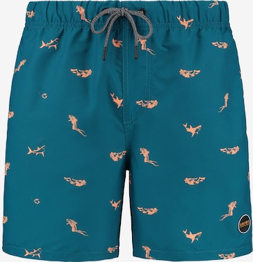 Shorts de bain Shiwi en bleu : devant