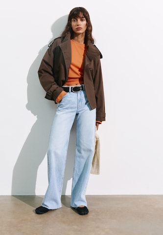 Cappotto di mezza stagione di Pull&Bear in marrone: frontale