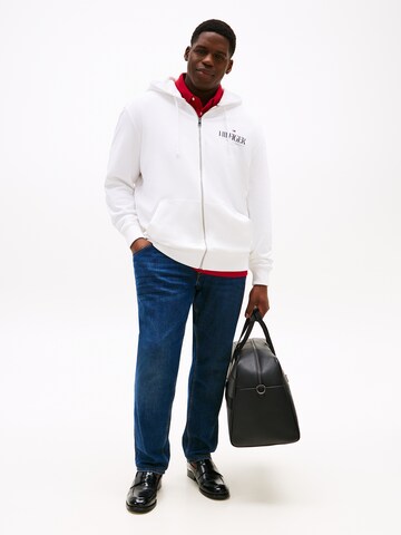 Tommy Hilfiger Big & Tall Sweatjacke in Weiß