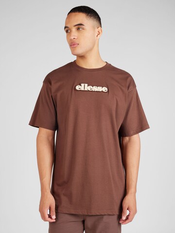 ELLESSE T-shirt 'Kem' i brun: framsida