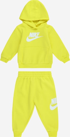 Nike Sportswear Костюм для бега 'CLUB FLEECE' в Желтый: спереди