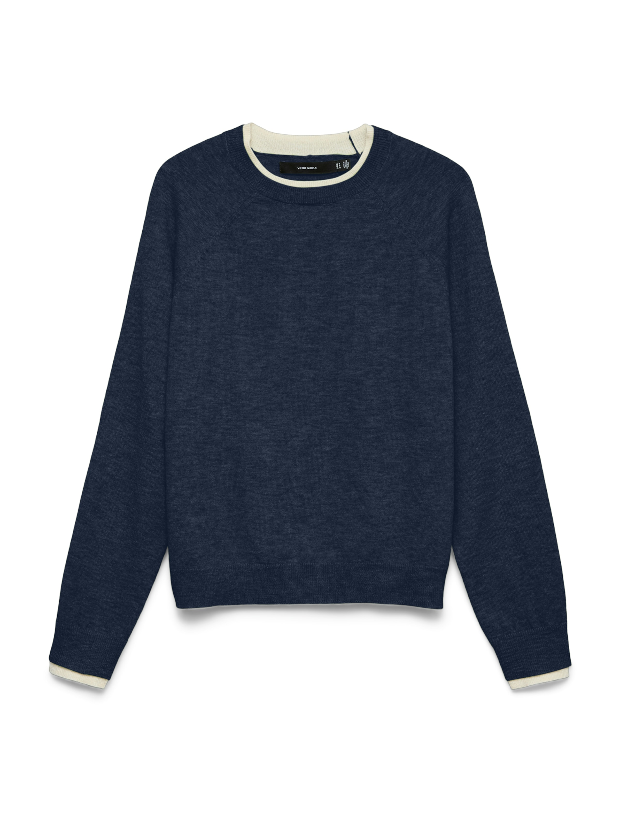 zils VERO MODA Džemperis 'VMWONDERFUL': no priekšpuses