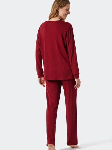 SCHIESSER Pajama in Red