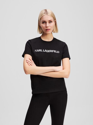 Karl Lagerfeld Футболка в Черный: спереди