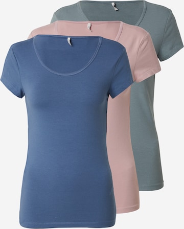 ONLY Shirt 'ONLLive Love' in Blue: front