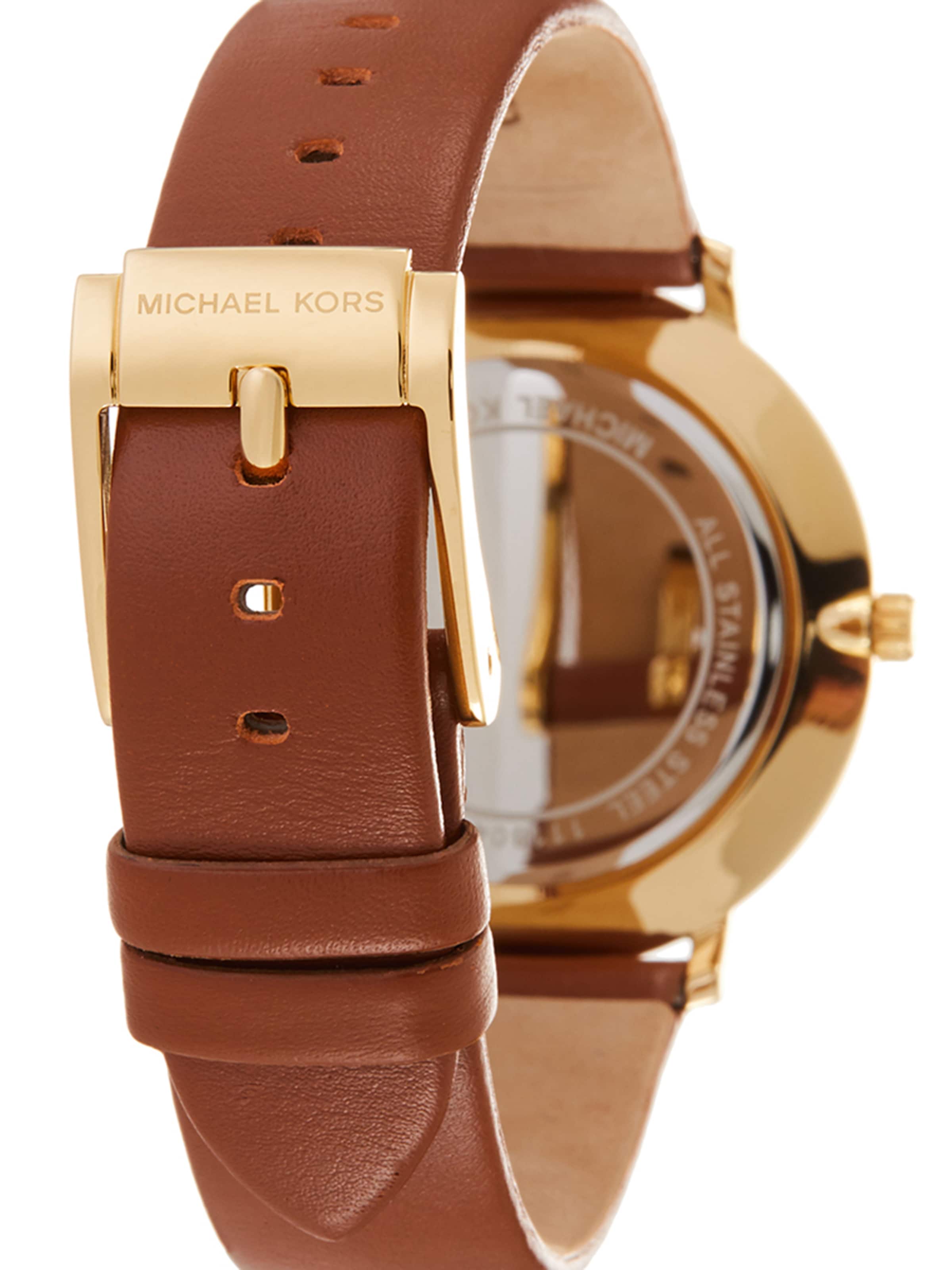 Orologio analogico 'PYPER' di Michael Kors in marrone