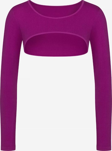 SLOGGI Shirt 'EVER' in Lila: voorkant