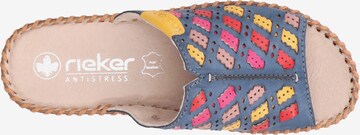 Rieker T-Bar Sandals in Mixed colors