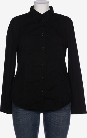 Marc Cain Blouse & Tunic in XXL in Black: front