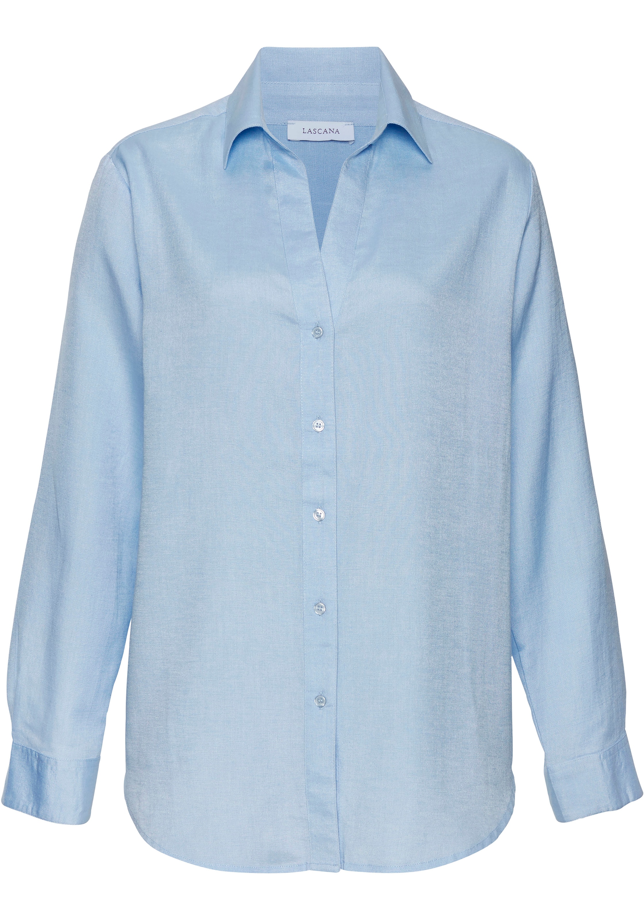 LASCANA Blúzka - Modrá: predná strana