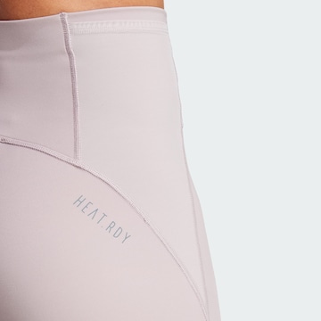 ADIDAS PERFORMANCE Skinny Workout Pants 'Tailored Hiit' in Purple