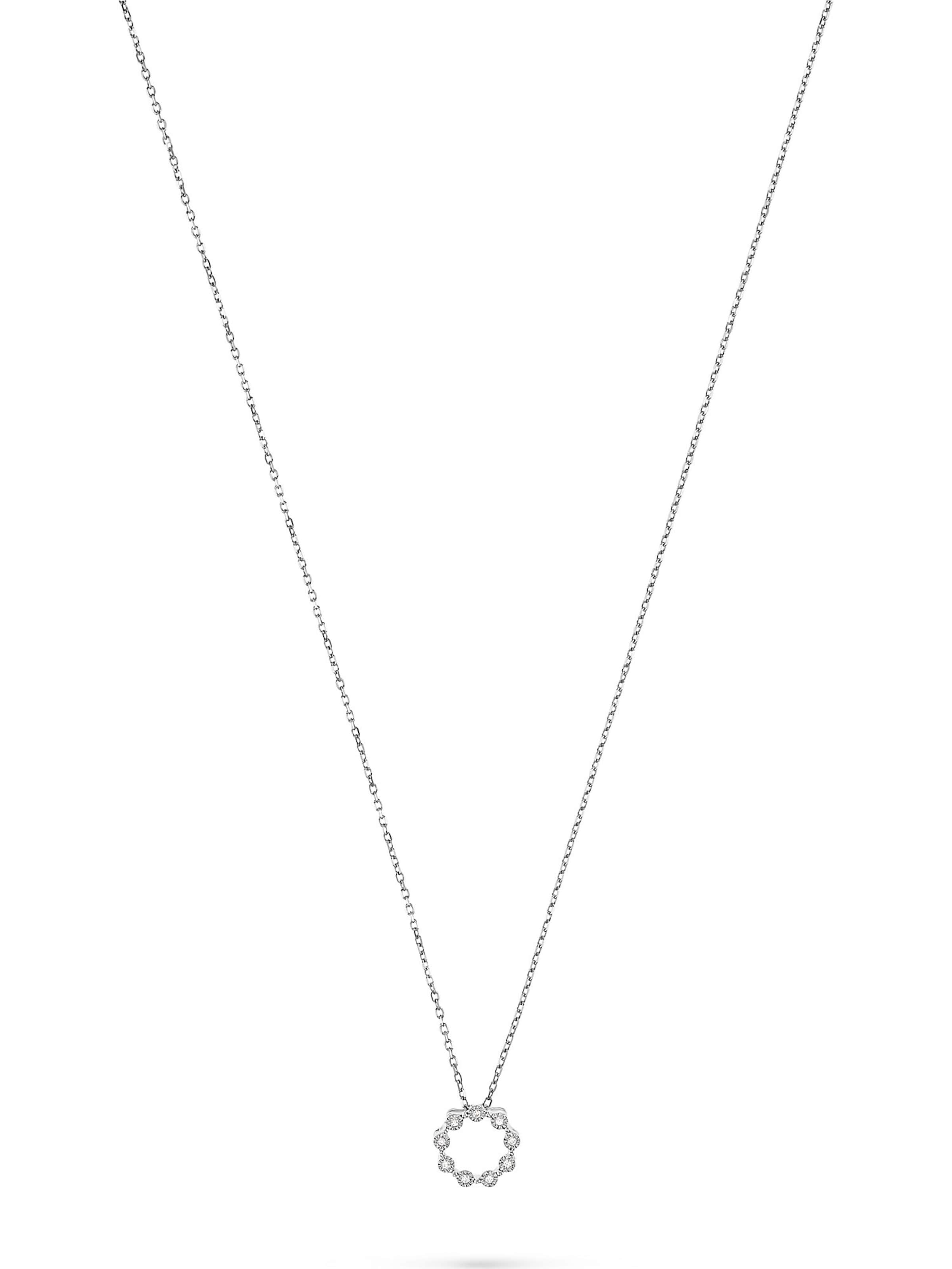 CHRIST Necklace in Silver: front