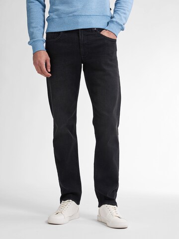 Petrol Industries Slimfit Broek 'Palmfront' in Zwart