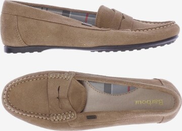 Barbour Flats & Loafers in 37 in Brown: front