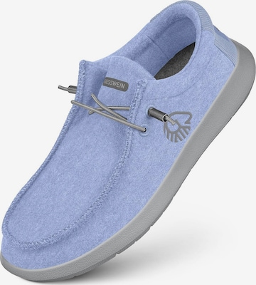 GIESSWEIN Mokassin in Blau: Vorderseite