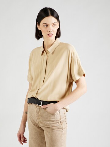 Soft Rebels Blouse 'Freedom' in Brown: front