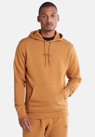 TIMBERLAND Sweatshirt in Bruin: voorkant